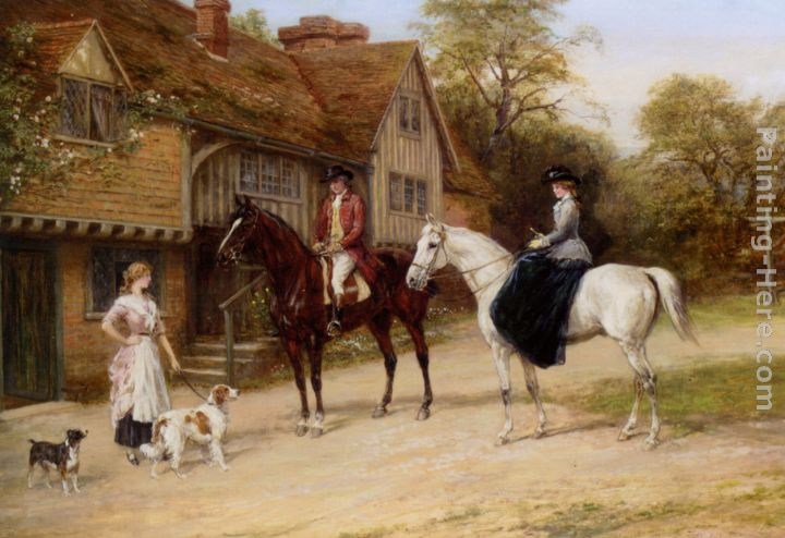 Heywood Hardy The Gamekeepers Daughter